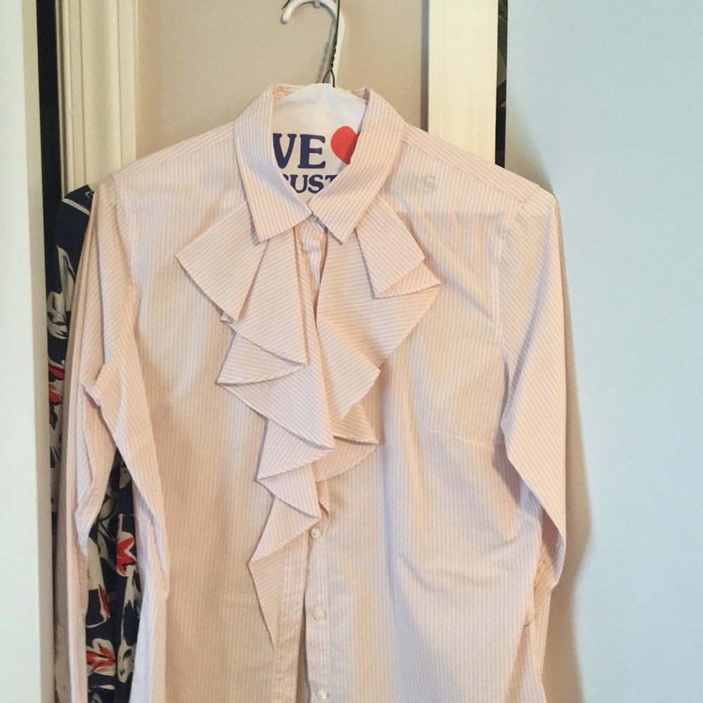 Banana Republic Ruffle Shirt